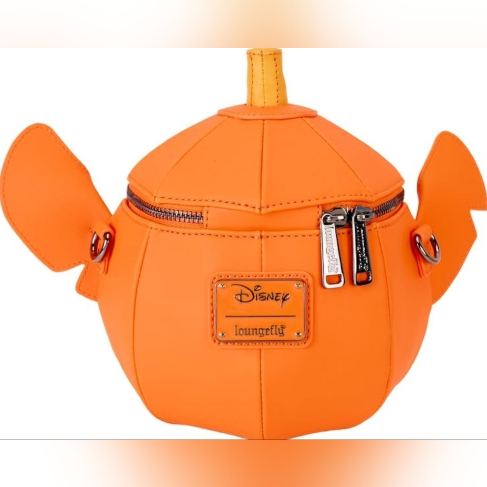 Loungefly X Disney Figural Stitch Jack o lantern  glow in the dark Crossbody🎃🎃 - Picture 6 of 13